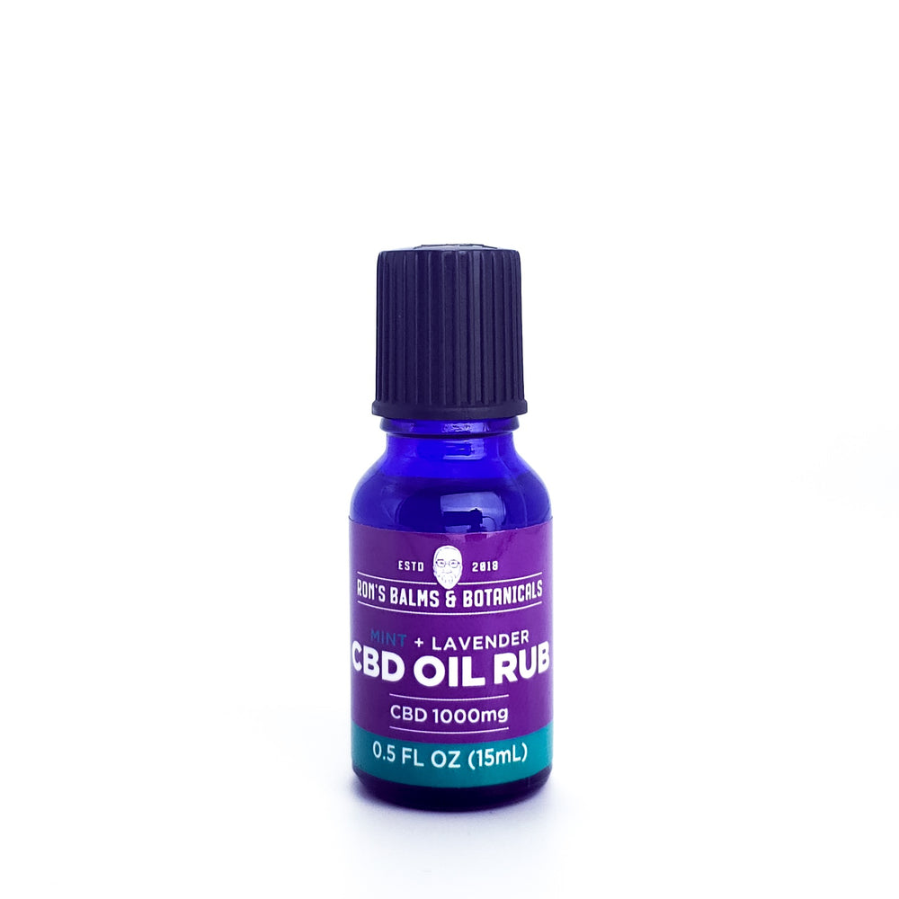 Mint & Lavender CBD Oil Rub | Ron's Balms