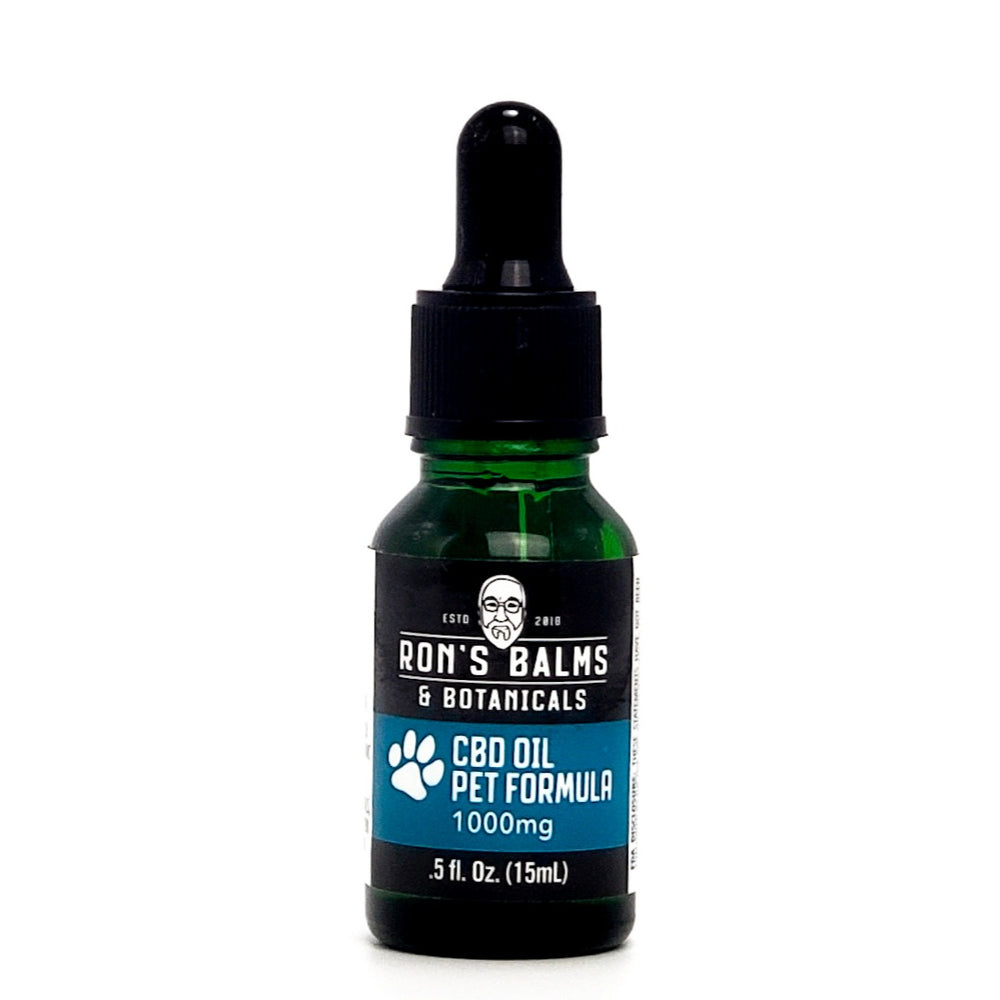 1,000 mg CDB Oil Pet Formula | Ron's Balms