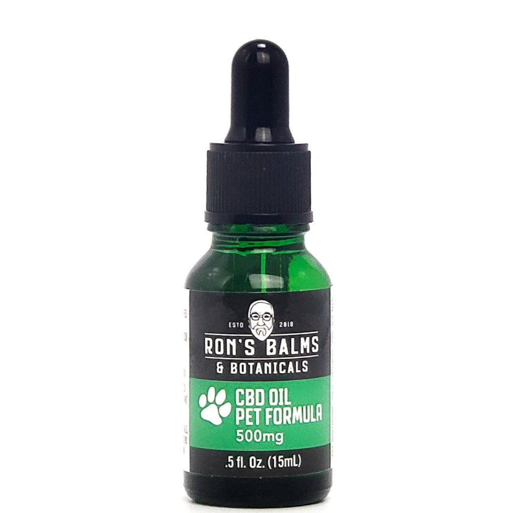 500 mg CBD Oil Pet Formula | Ron's Balms