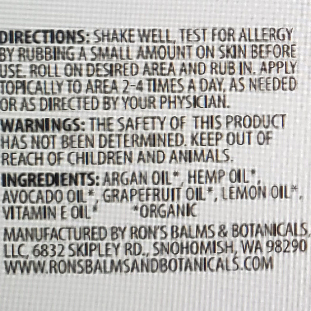 
                  
                    Extra Strength Citrus CBD Oil & Balm Gift Set | Ron's Balms
                  
                
