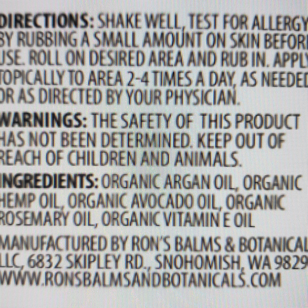 
                  
                    Extra Strength Rosemary CBD Oil & Balm Gift Set | Ron's Balms
                  
                